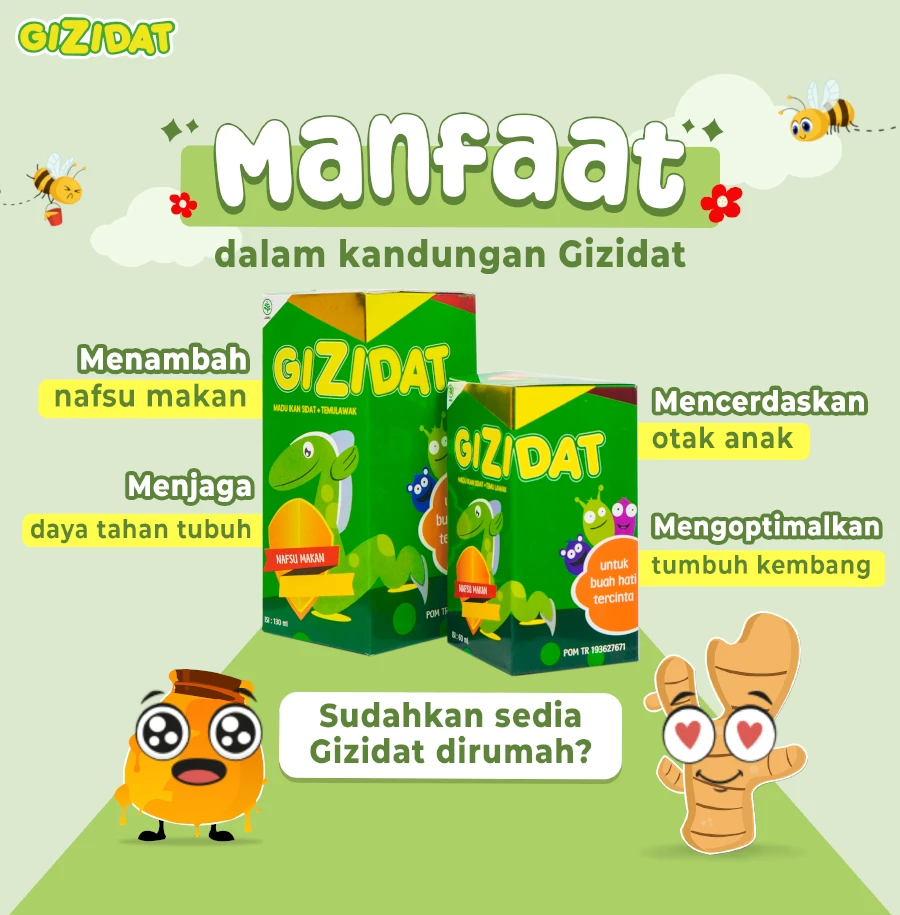 Gizidat, Multivitamin Anak